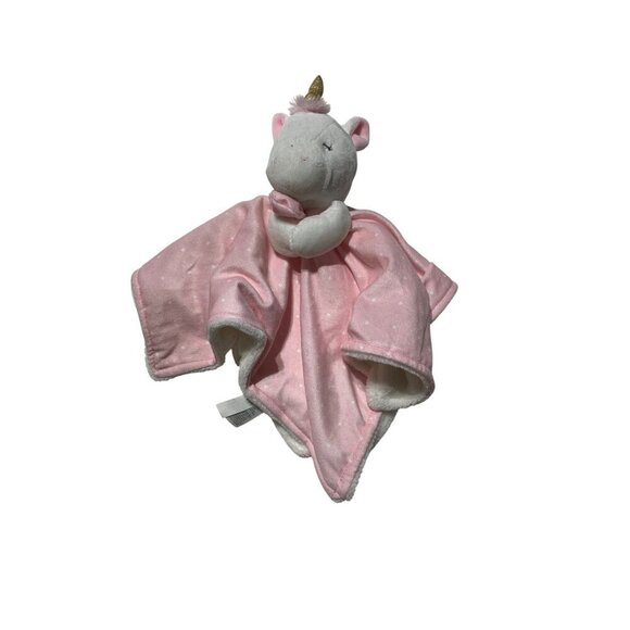 Carters Just One You Pink Unicorn Plush Lovey Security Blanket - Picture 1 of 3
